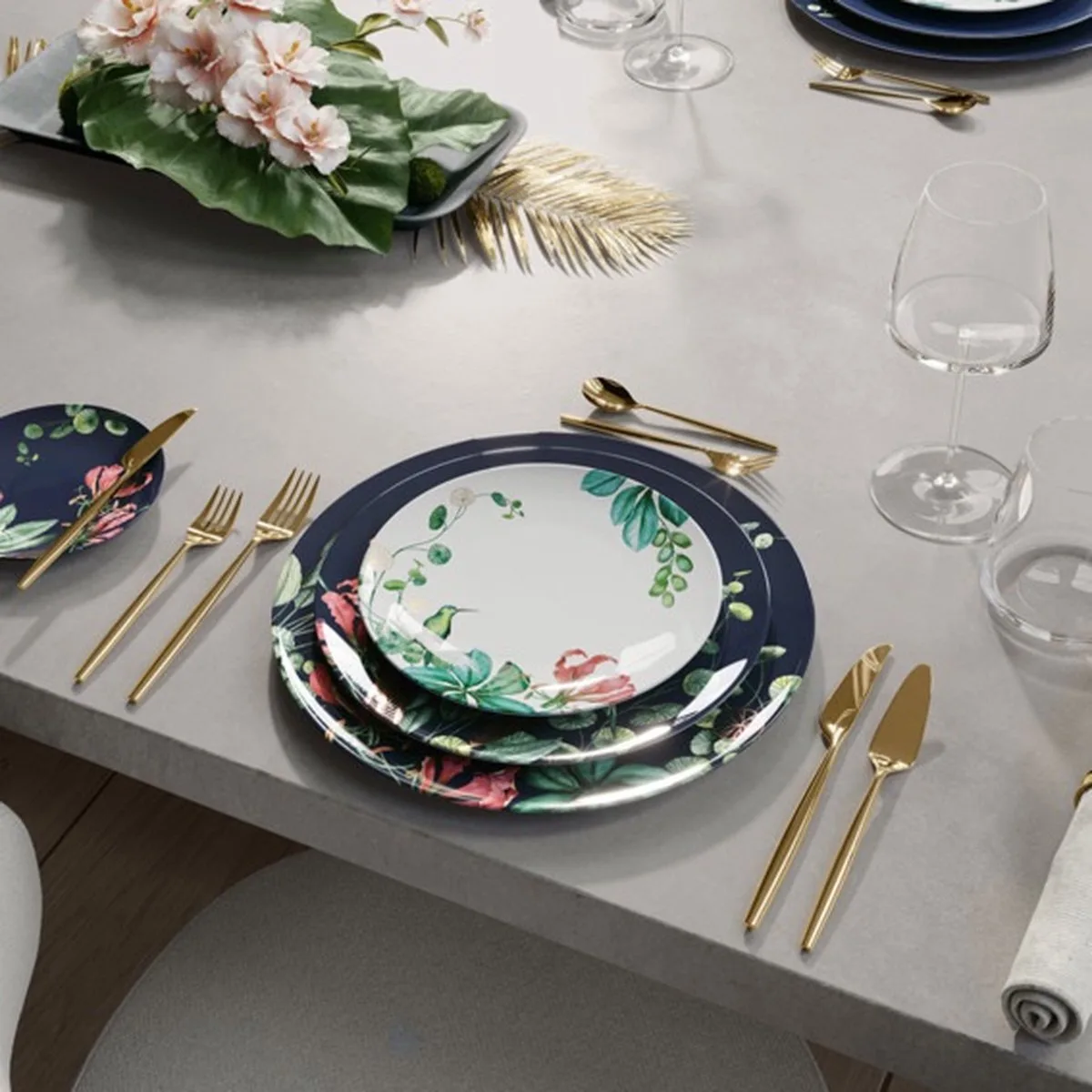 Avarua - Gebakschaal 33cm van Villeroy & Boch in Groen, Wit – productfoto