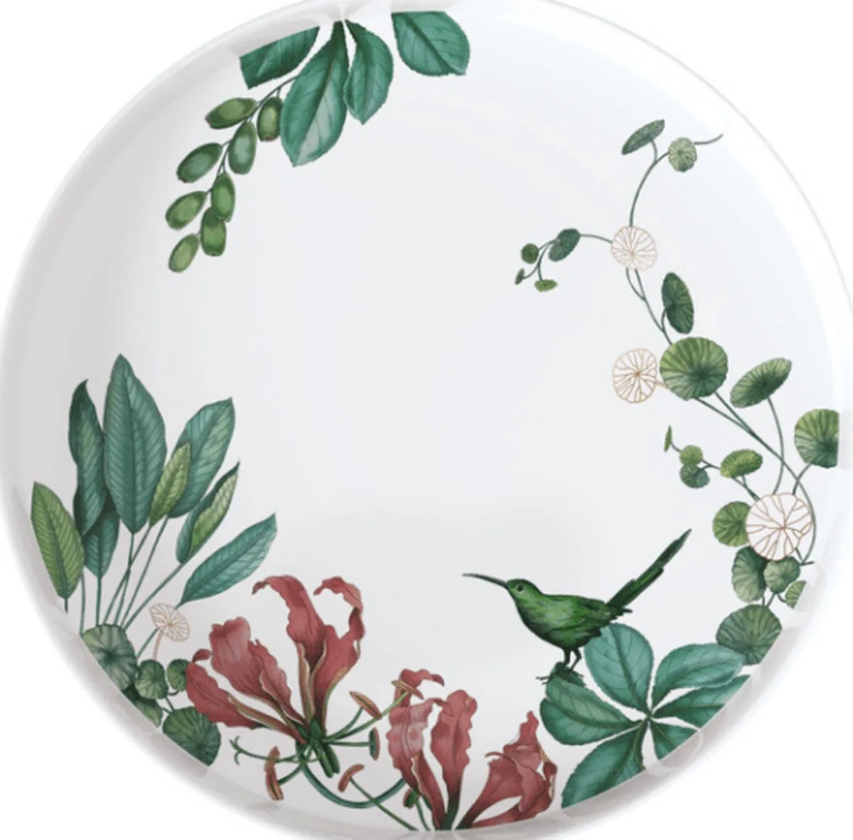Avarua Gifts - Serveer-/Decoschaal 33cm van Villeroy & Boch in Groen, Wit – productfoto