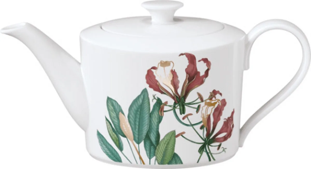 Avarua - Theepot 1,00l de Villeroy & Boch en Vert, Blanc – photo du produit