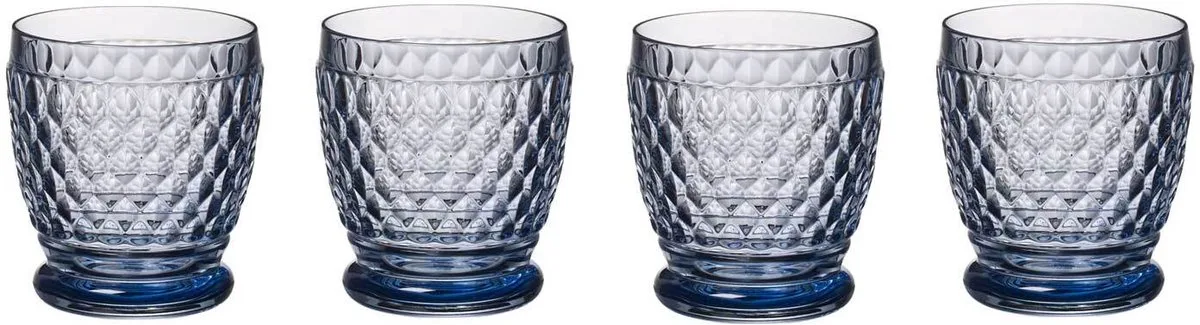 Becher Boston Coloured 330 ml Set van 4 von Villeroy & Boch in Blau – Produktfoto