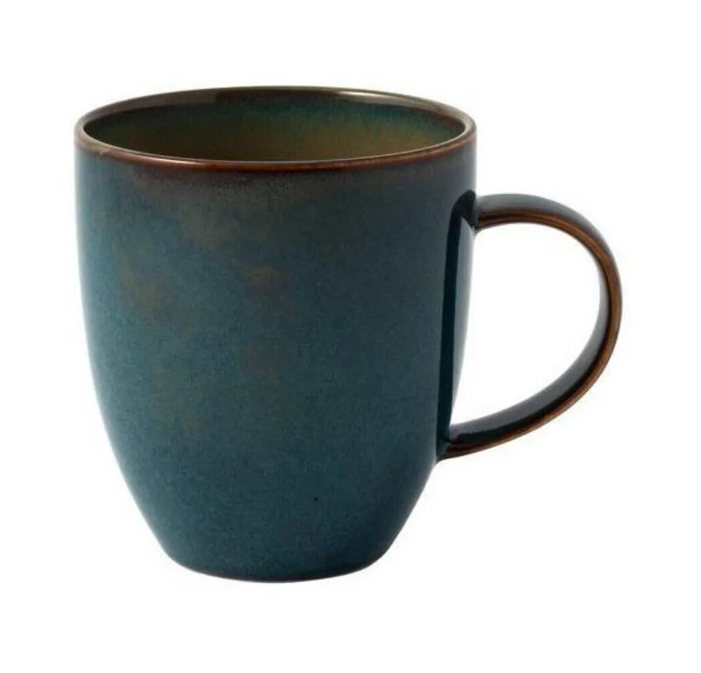 Becher Henkelbecher 0,3 l Crafted Breeze, 1-tlg., Premium Porcelain, Henkelbecher, Ø8,9cm, Premium Porcelain, türkis från Villeroy & Boch i Grön – produktbild