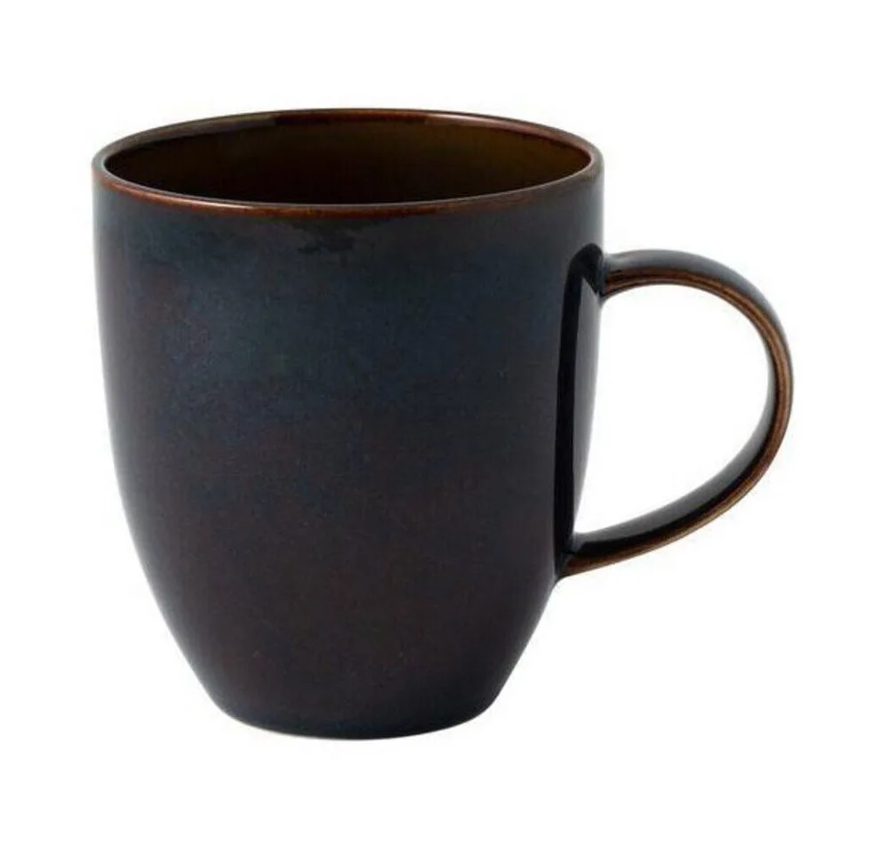 Becher Henkelbecher 0,3 l Crafted Denim, 1-tlg., Premium Porcelain, Henkelbecher, Ø8,9cm, Premium Porcelain de Villeroy & Boch en Bleu – photo du produit