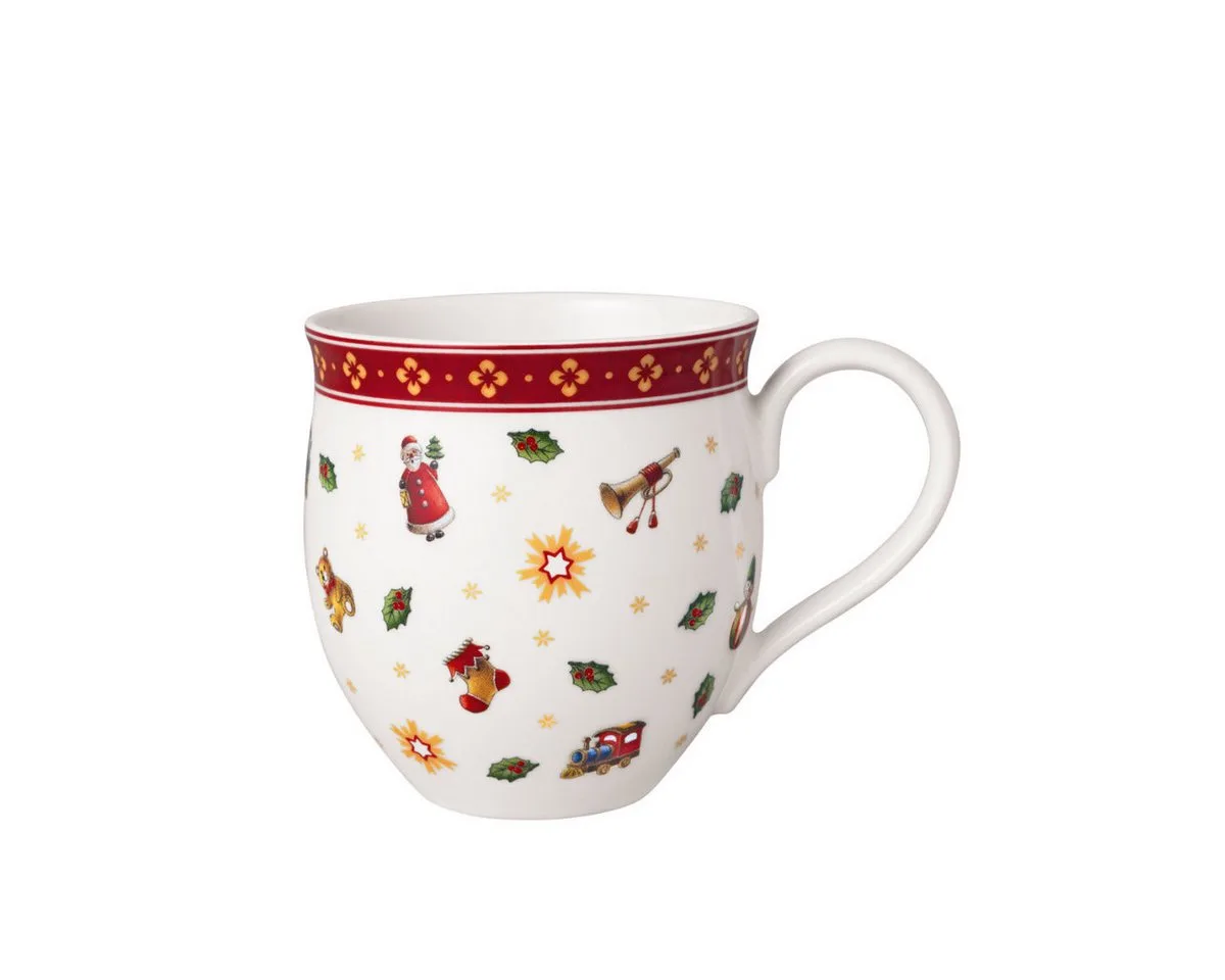 Becher Toy's Delight Weihnachtsgeschirr, Porzellan, 0,23 L de Villeroy & Boch en Multicolore – photo du produit