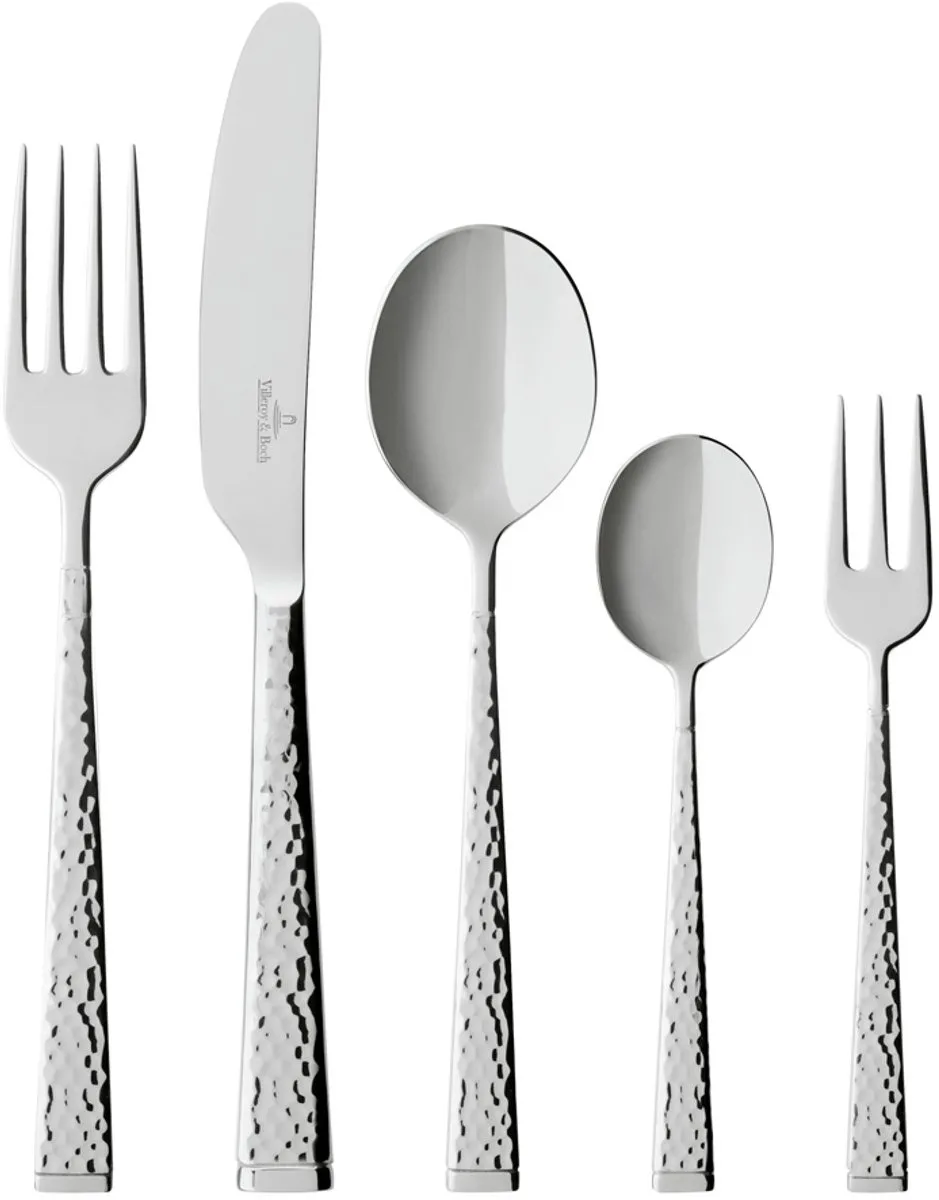 Blacksmith Tafelbestekset 30-delig von Villeroy & Boch in Roestvrijstaal – Produktfoto