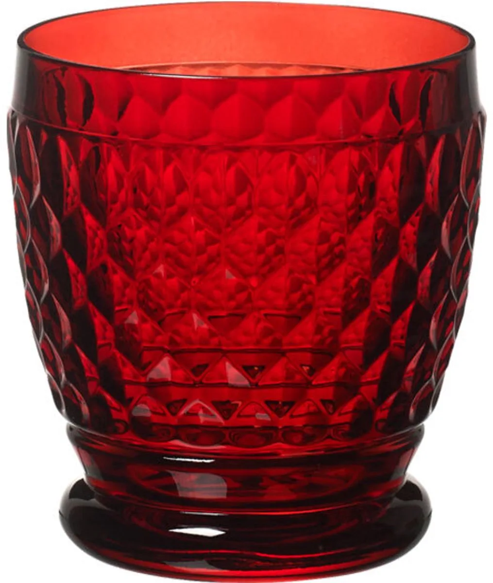 Boston Boston coloured Waterbeker Red - 10 cm - 0,33 l von Villeroy & Boch in Rot, Transparent – Produktfoto