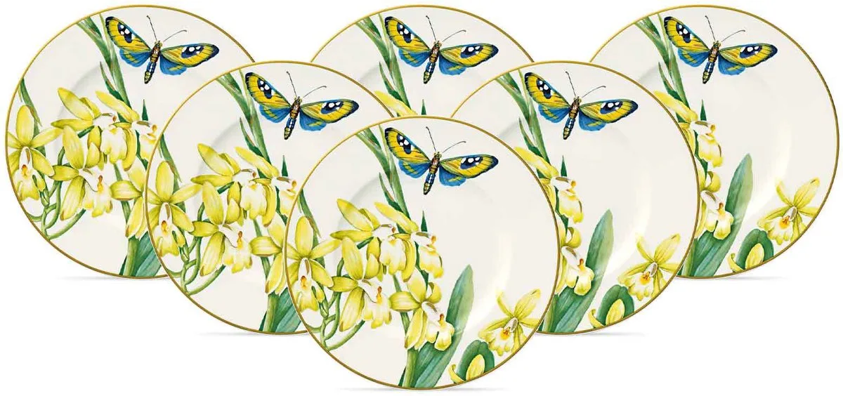 Brotteller Amazonia ø 16,4 cm Set van 6 van Villeroy & Boch in Gekleurd – productfoto
