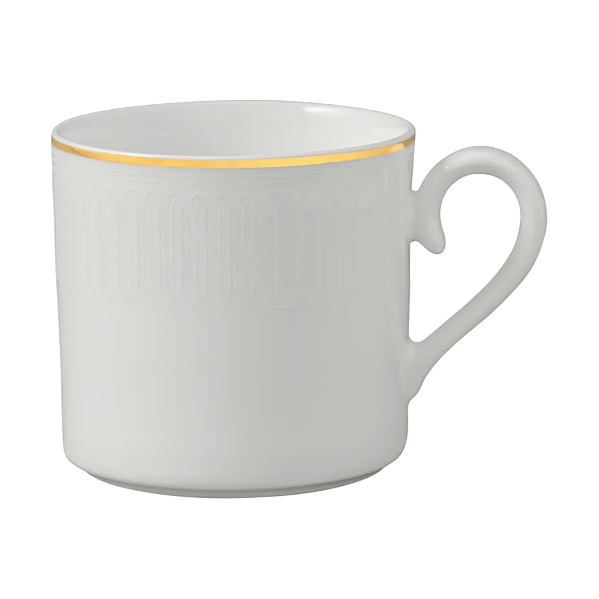 Château Septfontaines Kaffeetasse 20 cl Weiß-gold de Villeroy & Boch – photo du produit