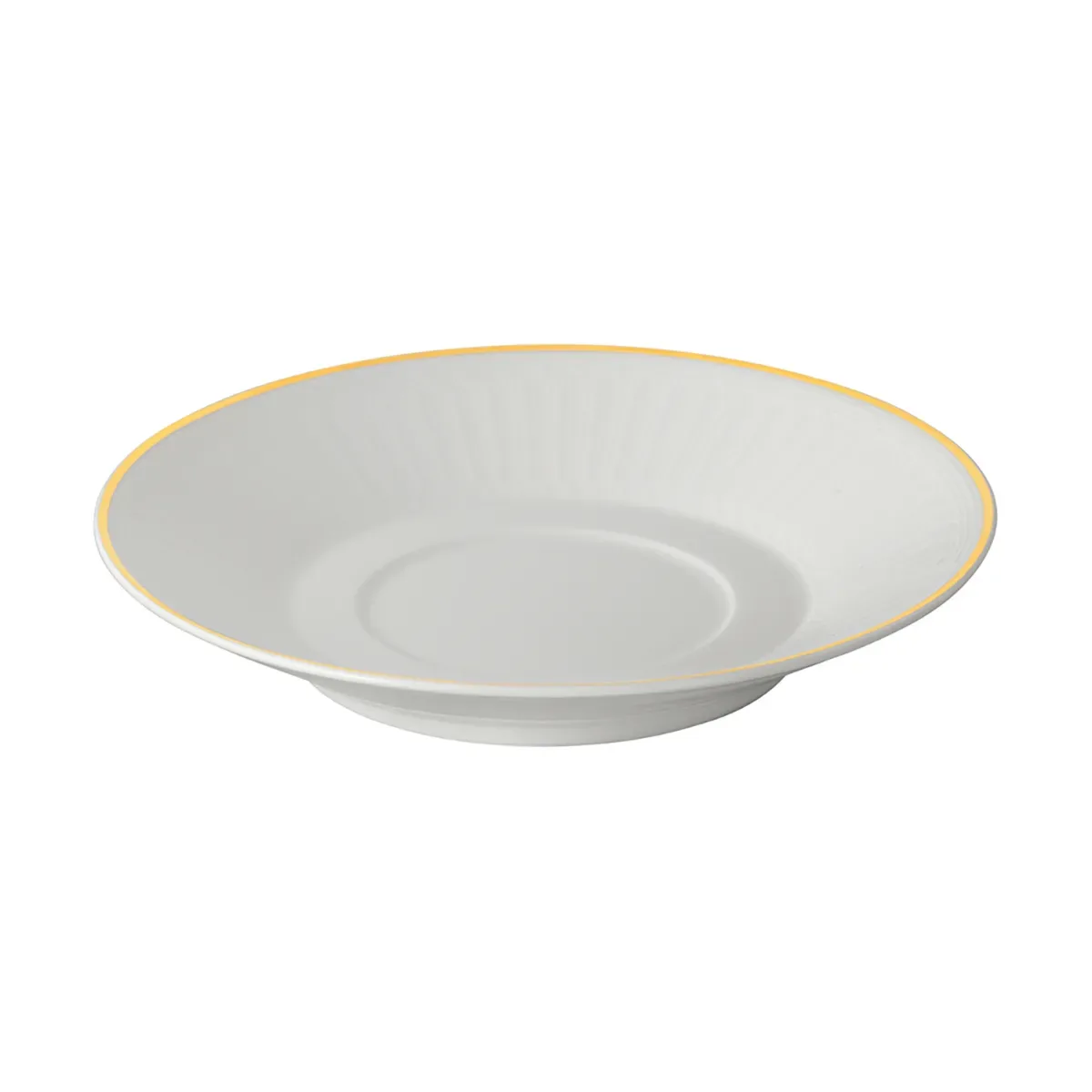 Soucoupe pour tasse à café Château Septfontaines Ø15,5 cm Blanc-or de Villeroy & Boch – photo du produit