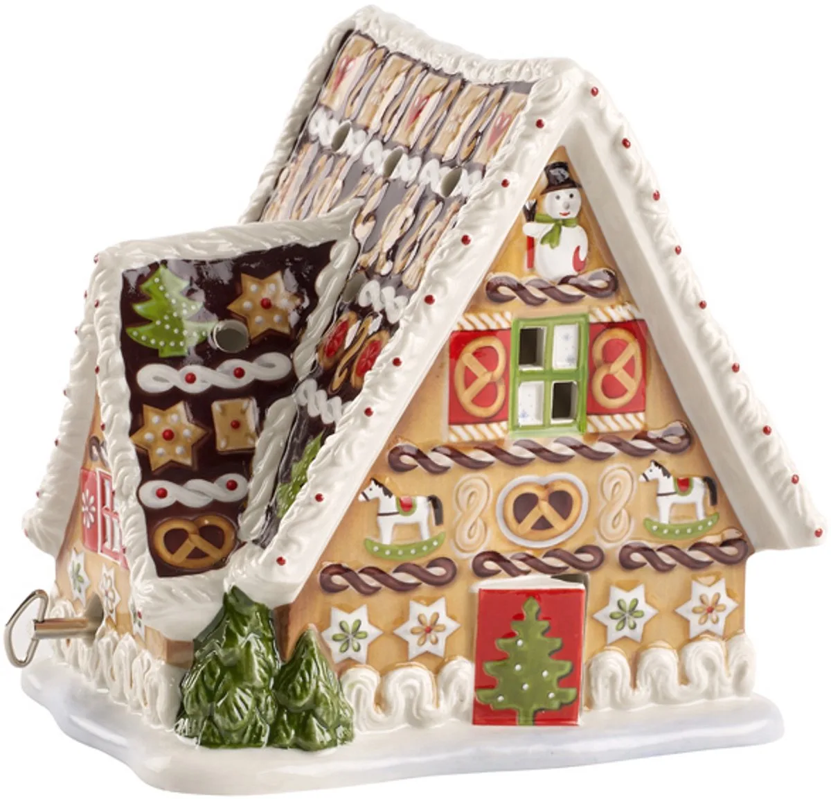 Christmas Toy's Peperkoekhuisje Muziekdoos van Villeroy & Boch in Gekleurd – productfoto
