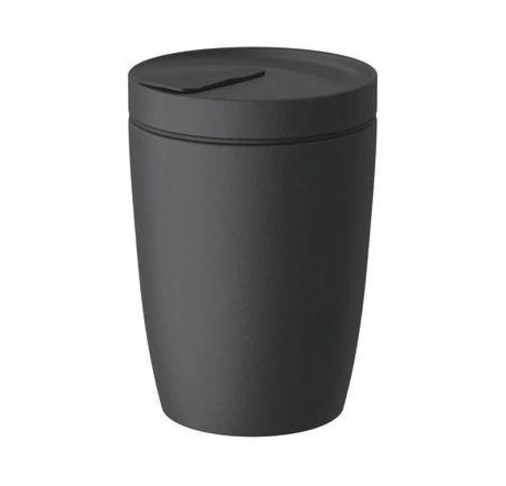 Coffee-to-go-Becher Kaffeebecher to go 0,3 l Manufacture Rock To Go, 1-tlg., Premium Porcelain, Kaffeebecher to go, Ø8,8cm, Premium Porcelain de Villeroy & Boch en Noir – photo du produit