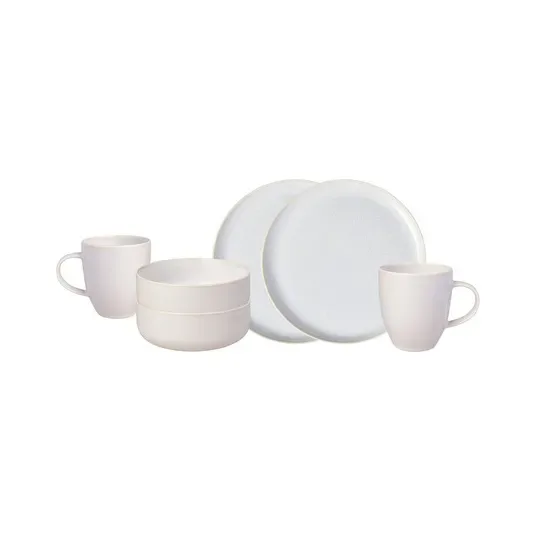 Crafted cotton Serviceset 6 Teile White von Villeroy & Boch – Produktfoto