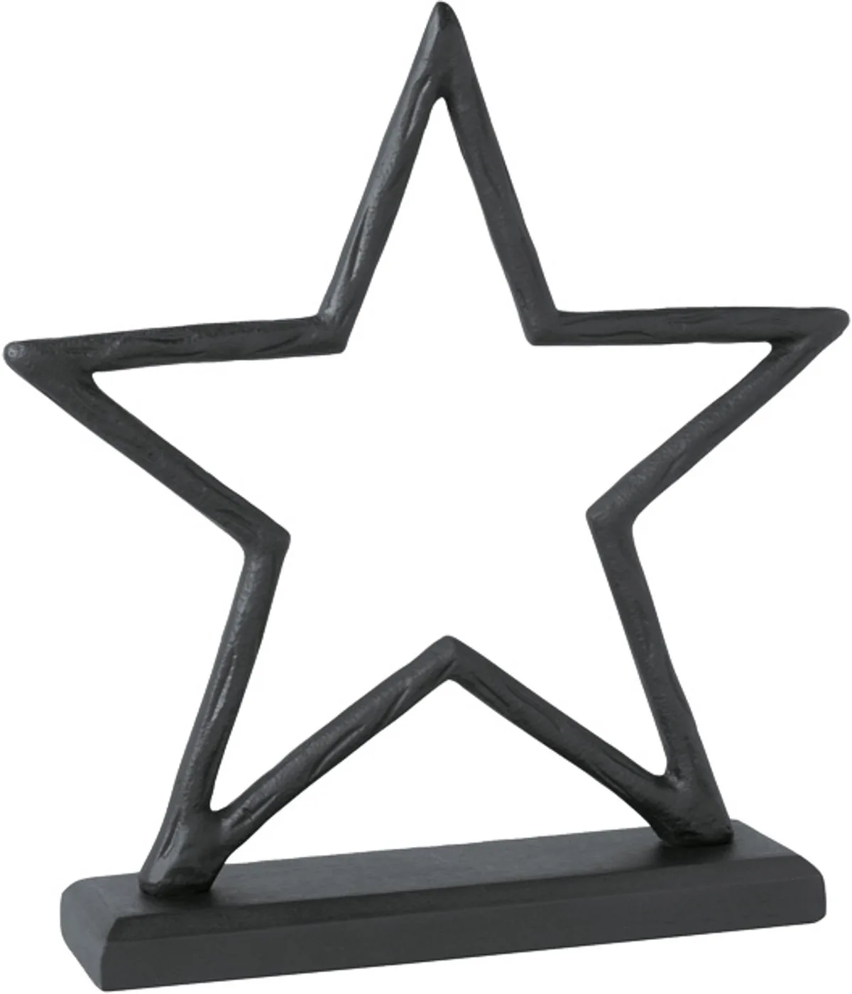 Deko-Stern Christmas Chic 26 cm von Villeroy & Boch in Zwart-gekleurd – Produktfoto