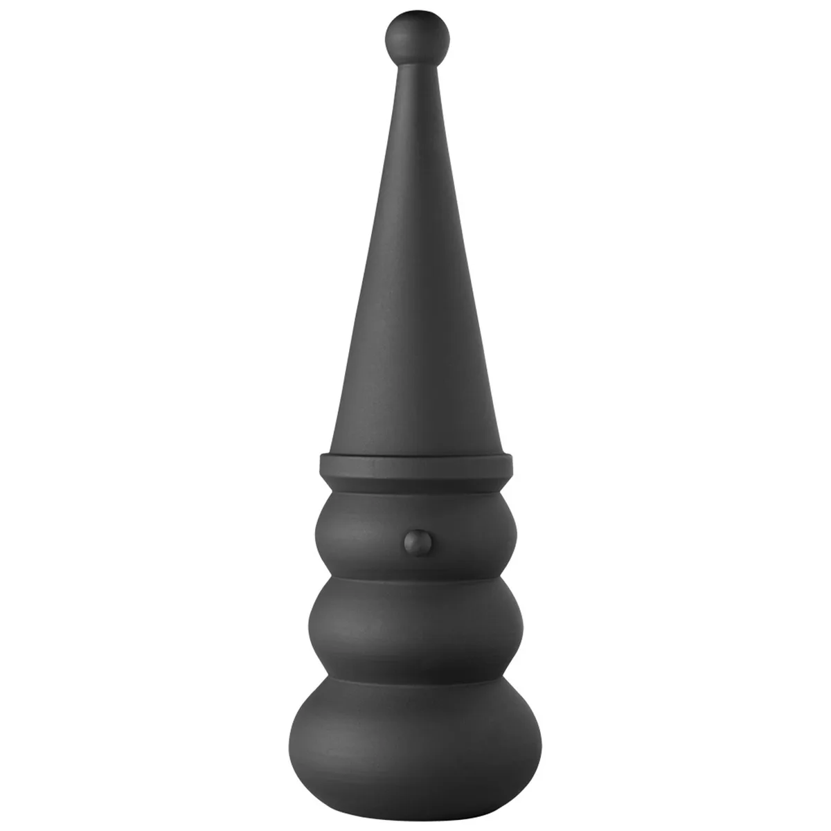 Dekofigur "Schneemann" Christmas Chic 25,5 cm van Villeroy & Boch in Zwart-gekleurd – productfoto