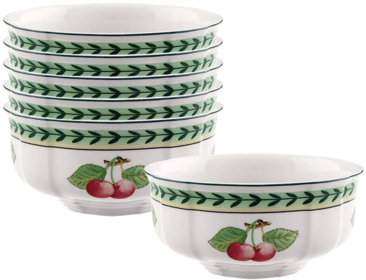 Dessertschalen French Garden Fleurence ø 11,7 cm Set van 6 von Villeroy & Boch in Gekleurd – Produktfoto