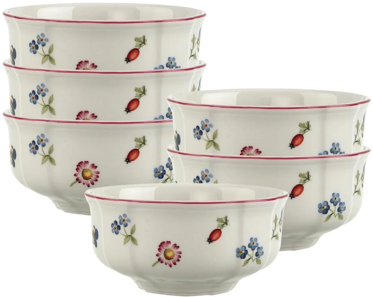 Petite Fleur Dessertschale 12cm Set6 von Villeroy & Boch in Wit-gekleurd – Produktfoto