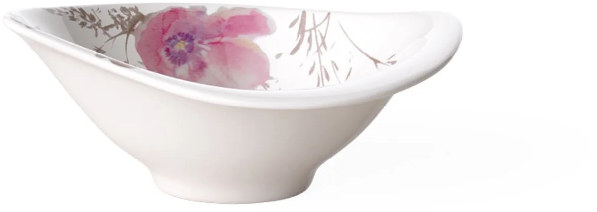 Dipschälchen Mariefleur Gris Serve & Salad 12 x 8 cm van Villeroy & Boch in Blauw, Grijs – productfoto
