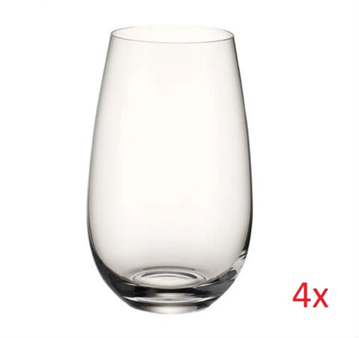Entree - Beker 3 0,62l 14cm s/4 de Villeroy & Boch en - (helder) – photo du produit