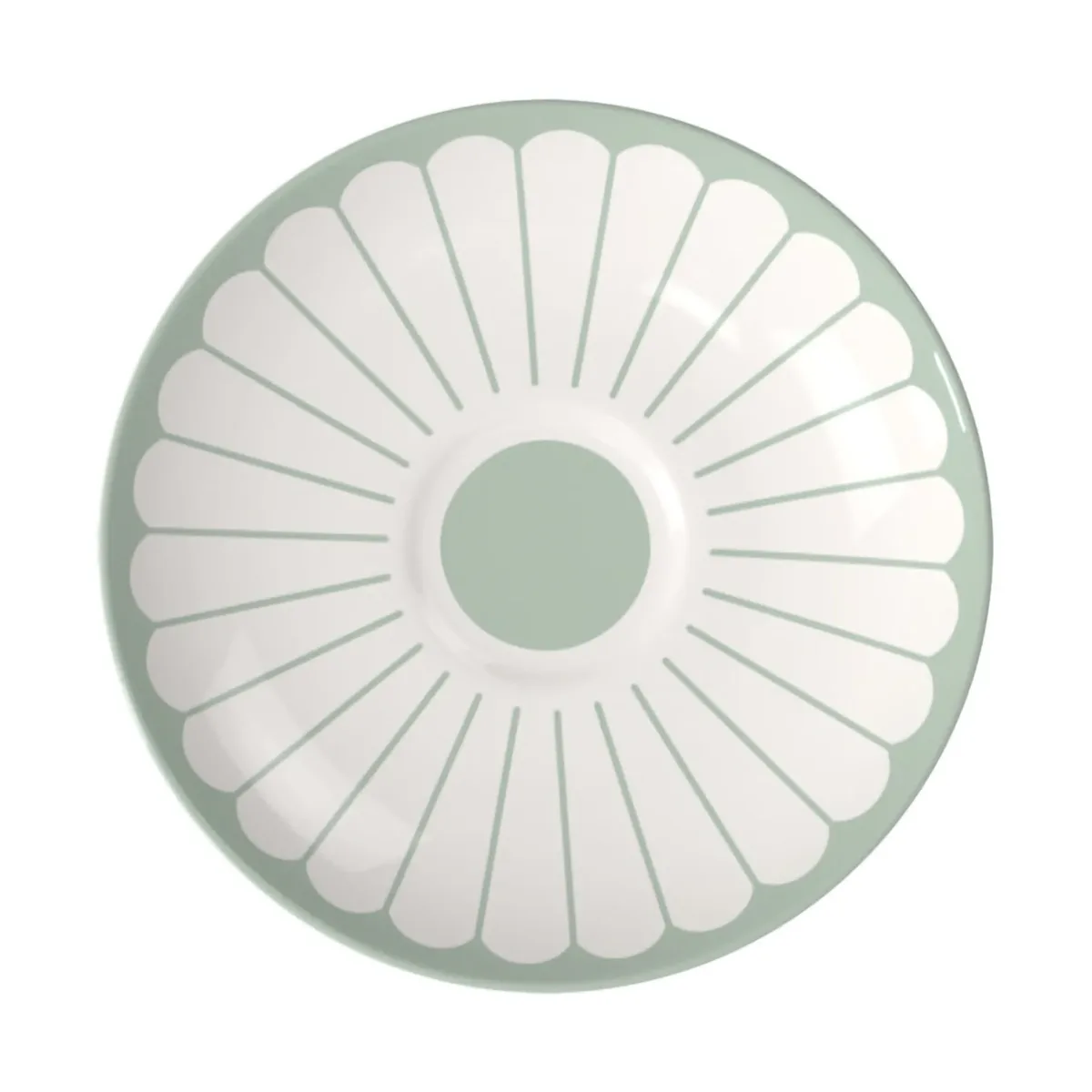 Fleur Untertasse für Kaffeetasse Ø14,8 cm White-green de Villeroy & Boch – photo du produit
