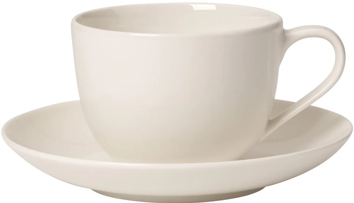 For Me Koffiekop en -schotel de Villeroy & Boch en Blanc – photo du produit