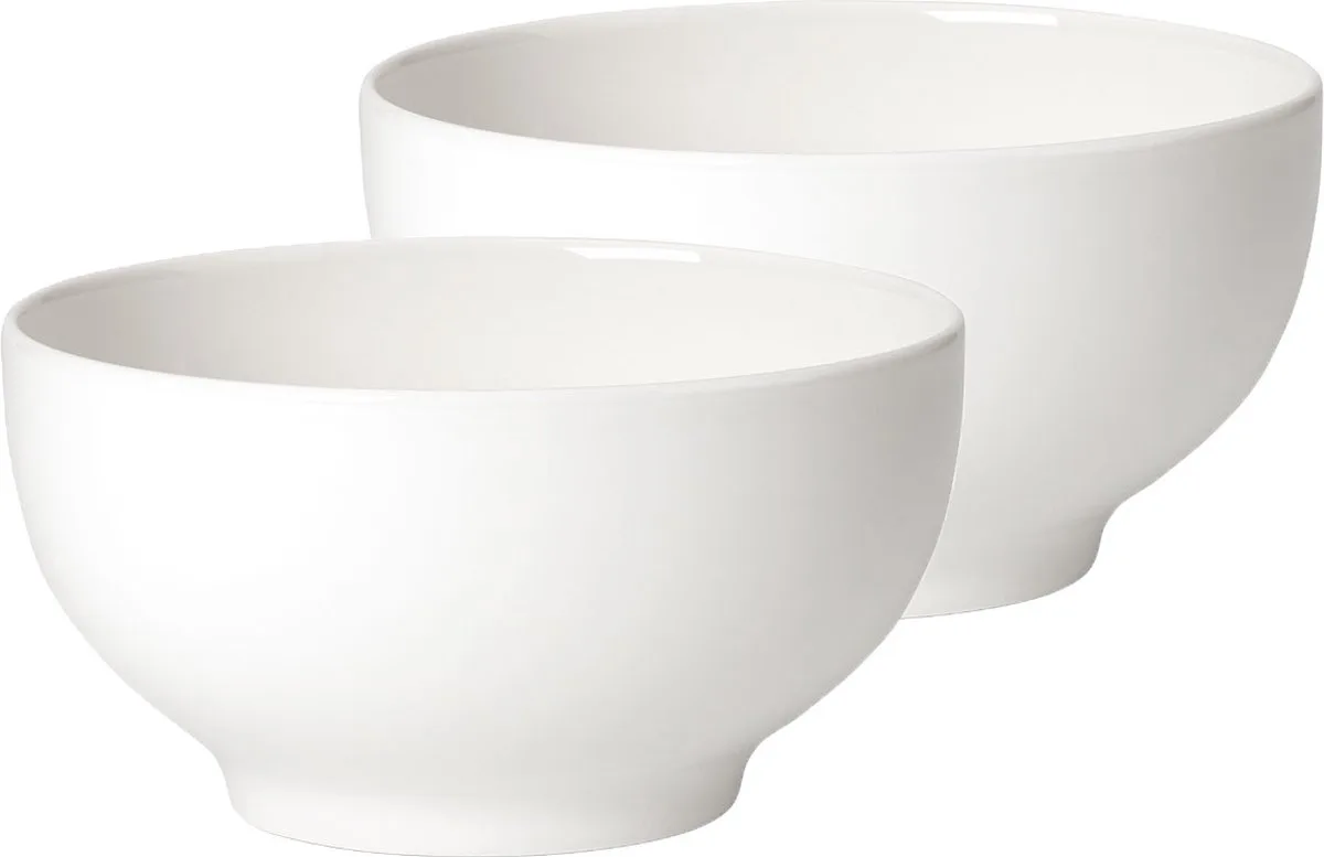 For Me Snackservies - 2 delig von Villeroy & Boch in Weiß – Produktfoto