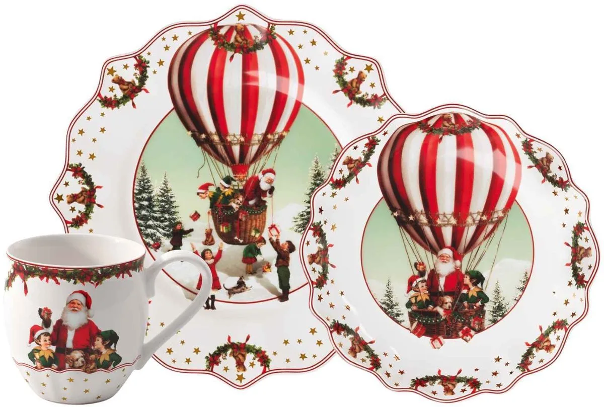 Frühstücks-Set Annual Christmas Edition Set van 3 von Villeroy & Boch in Gekleurd – Produktfoto