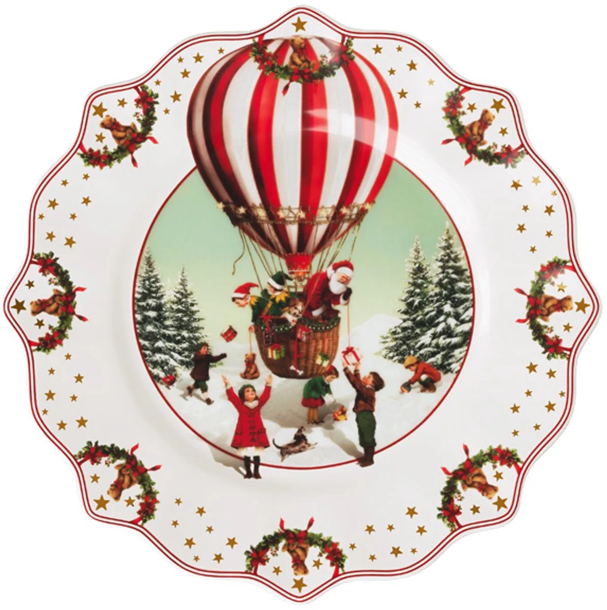 Jahresteller 2026 Annual Christmas Edition 23,5 cm van Villeroy & Boch in Gekleurd – productfoto