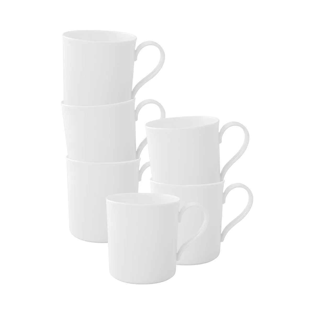 Kaffeetassen Modern Grace 170 ml Set van 6 von Villeroy & Boch in Wit-gekleurd – Produktfoto