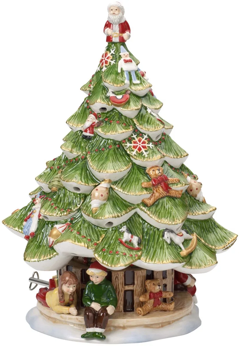 Kerstboom met kinderen Christmas Toy's Memory van Villeroy & Boch in Groen – productfoto