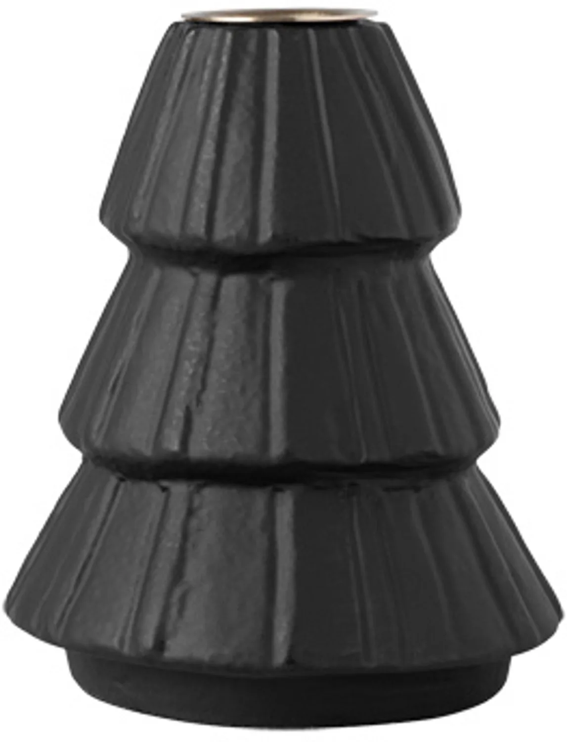 Kerzenständer Christmas Chic Kerzenständer Baum schwarz 10,5cm von Villeroy & Boch in Zwart-gekleurd – Produktfoto