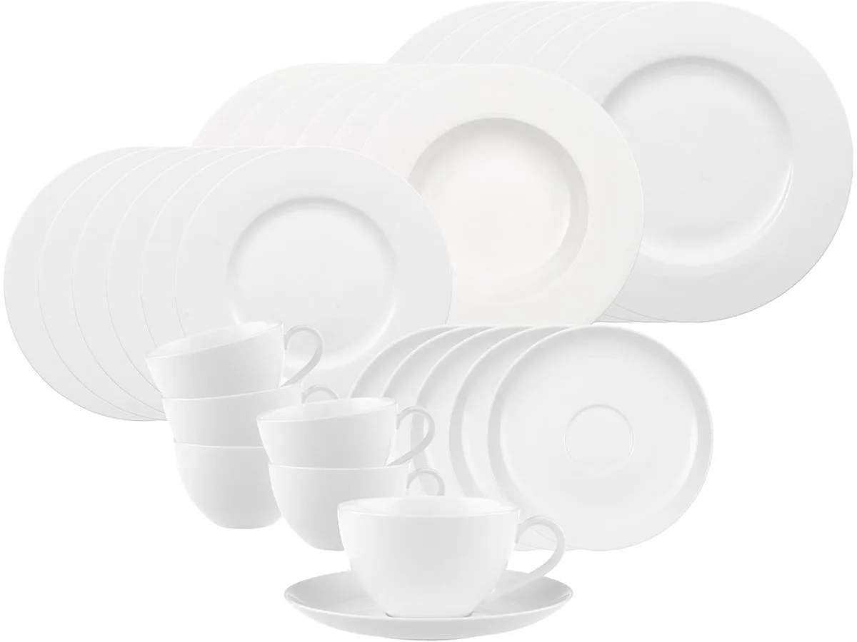 Kombiservice Anmut Set van 30 von Villeroy & Boch in Wit-gekleurd – Produktfoto