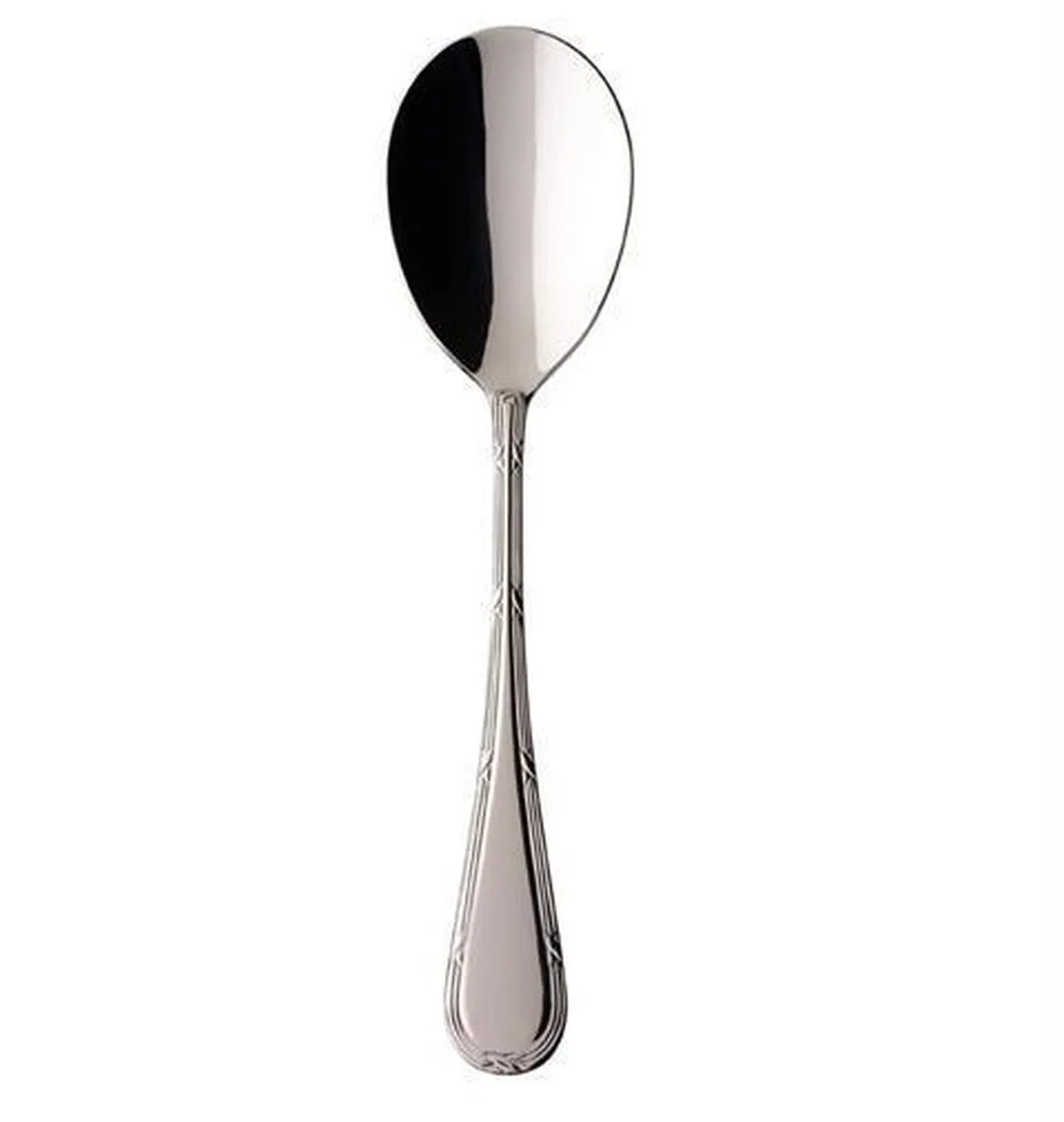 Kreuzband-Septfontaines - Groentelepel 25,5cm de Villeroy & Boch en Argent – photo du produit