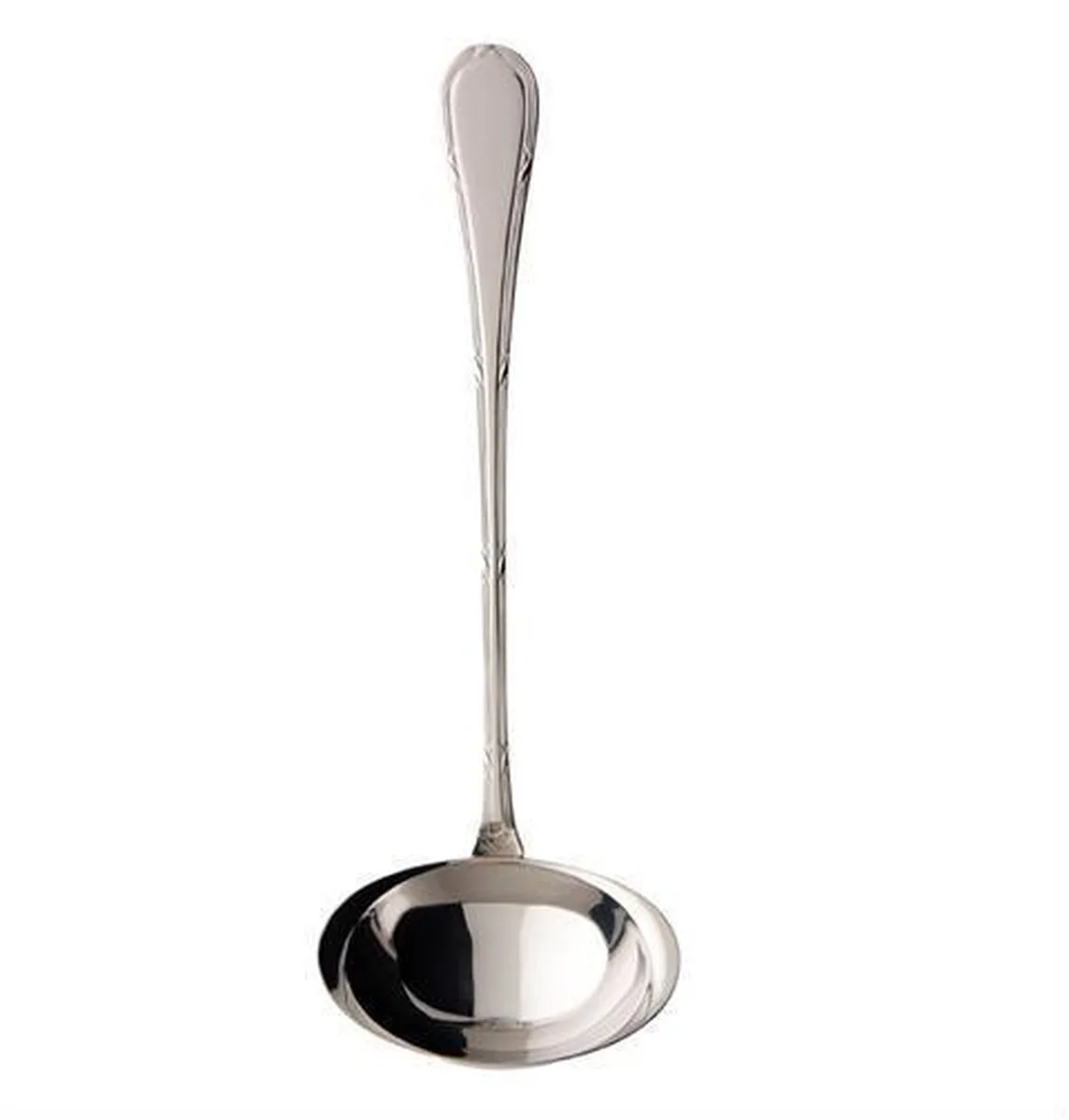 Kreuzband-Septfontaines - Soep-opdienlepel Groot 29,5cm de Villeroy & Boch en Argent – photo du produit