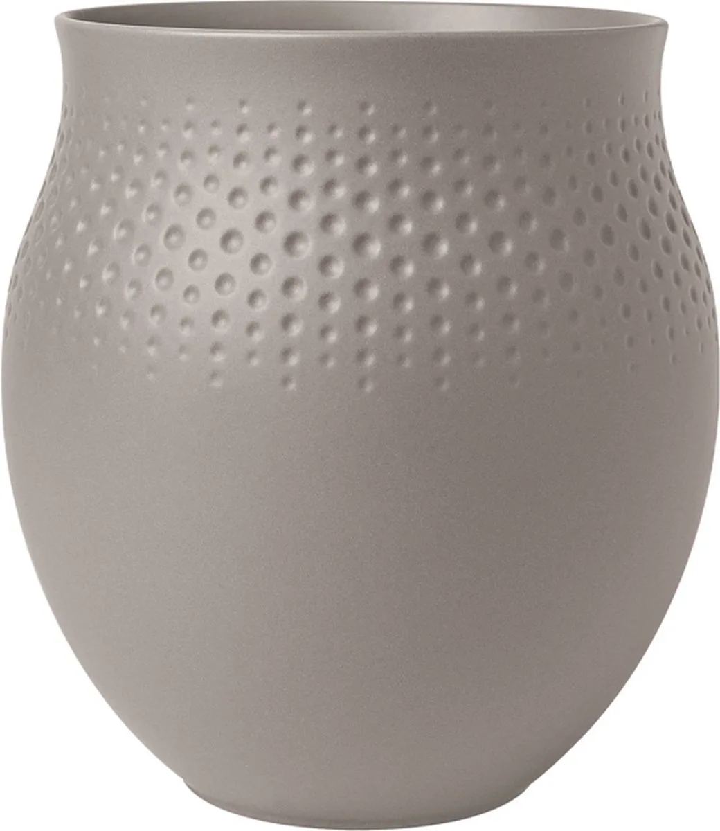 Manufacture Collier Vaas Perle Large de Villeroy & Boch en Taupe – photo du produit