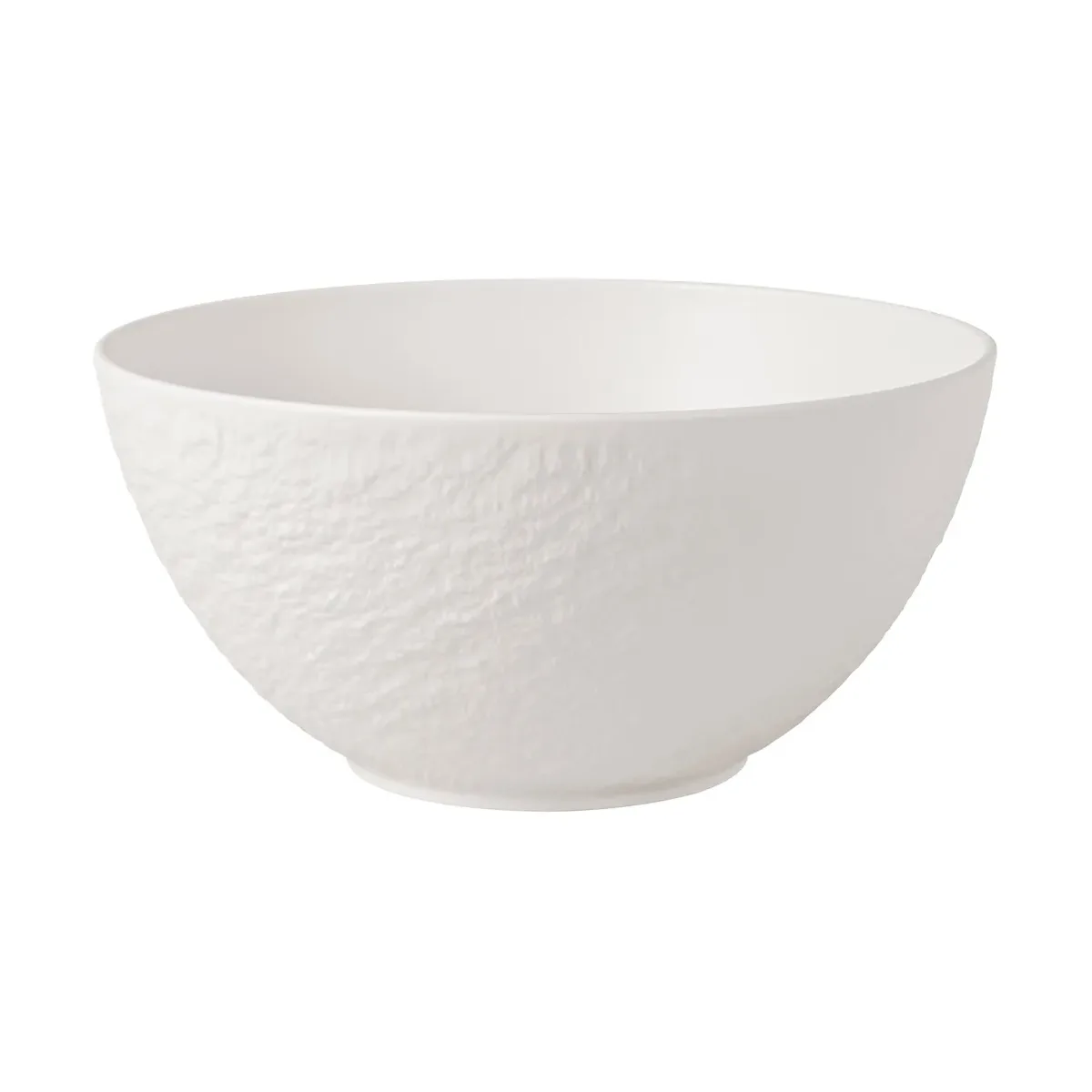 Manufacture Rock Salatschüssel Ø24 cm Blanc de Villeroy & Boch – photo du produit