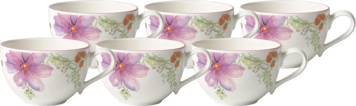 Mariefleur Basic - 250 ml Set van 6 von Villeroy & Boch in Gekleurd – Produktfoto