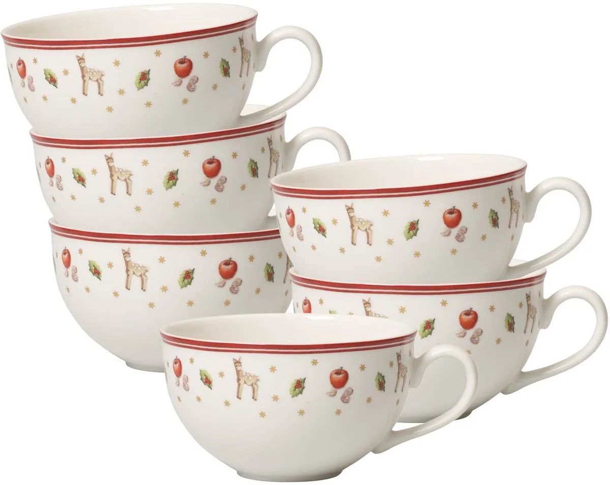 Milchkaffeetassen Toy's Delight 260 ml Set van 6 by Villeroy & Boch in Multicolour – product photo
