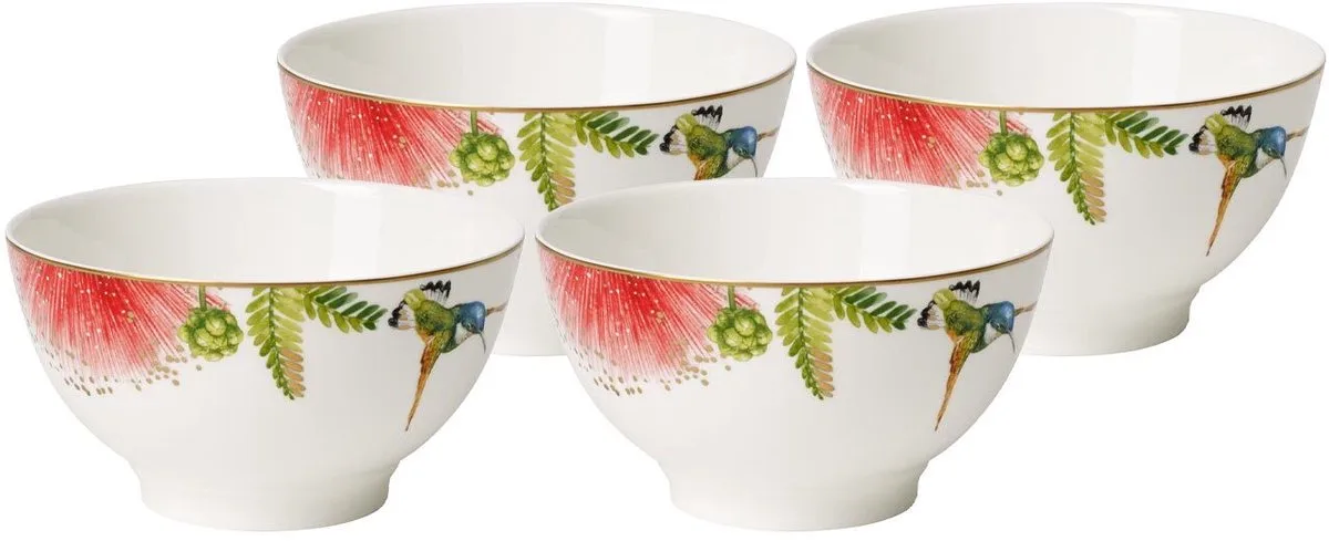 Müslischalen Amazonia ø 14,9 cm Set van 4 van Villeroy & Boch in Gekleurd – productfoto