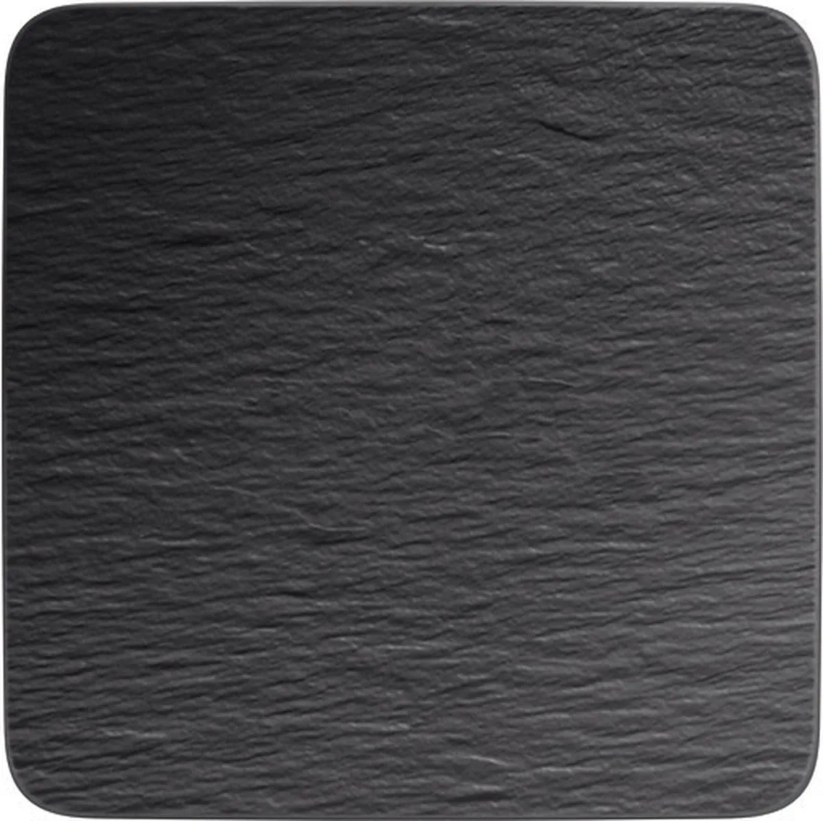 Onderbord Manufacture Rock - 33 x 33 cm de Villeroy & Boch en Noir – photo du produit