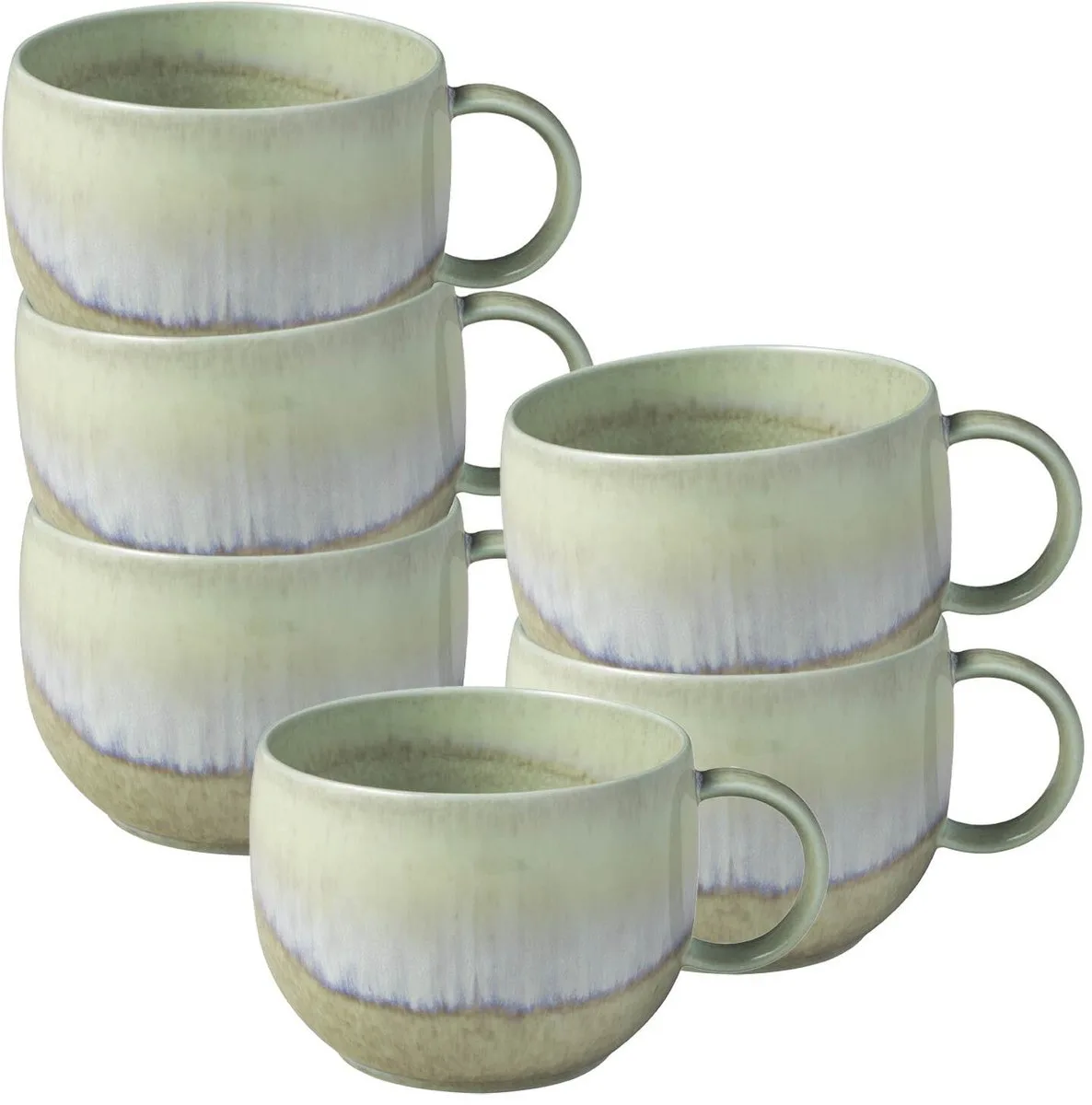 Perlemor Alga Koffiekoppen 6 stuks 0,27l de Villeroy & Boch en Vert – photo du produit