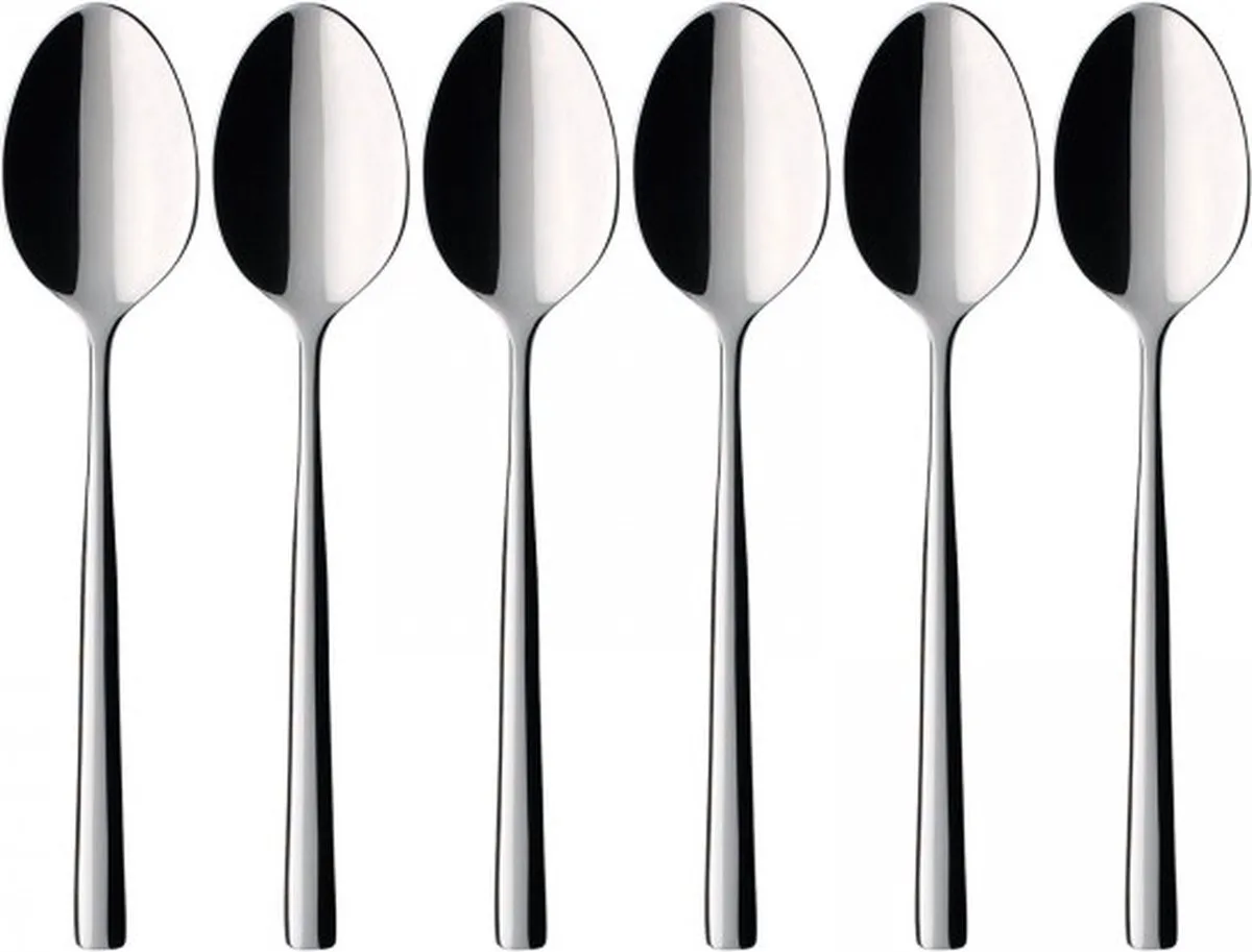 Piemont Koffielepel 6 stuks van Villeroy & Boch in Zilver – productfoto