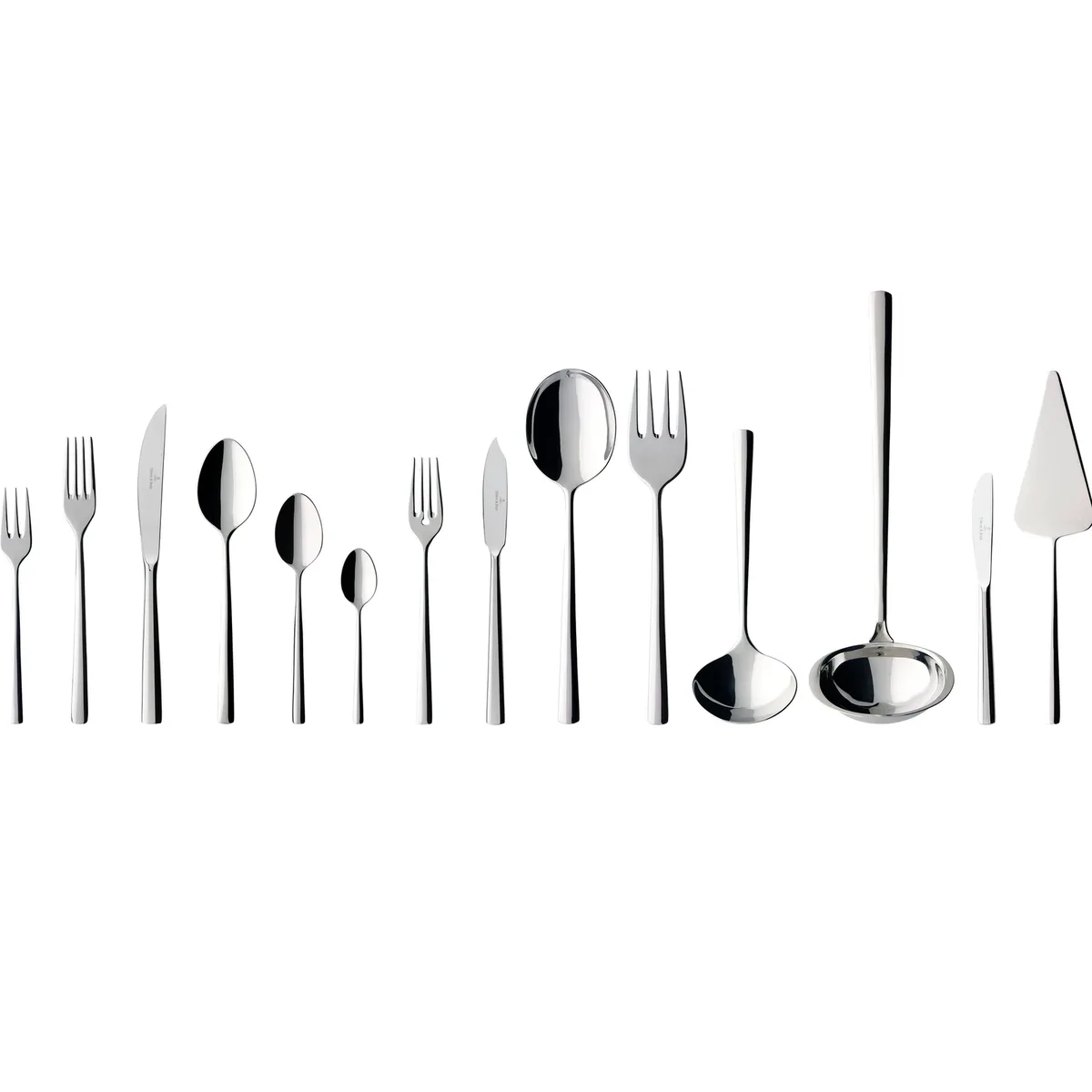 Piemont Lunch Besteckset 113 Teile Edelstahl von Villeroy & Boch – Produktfoto