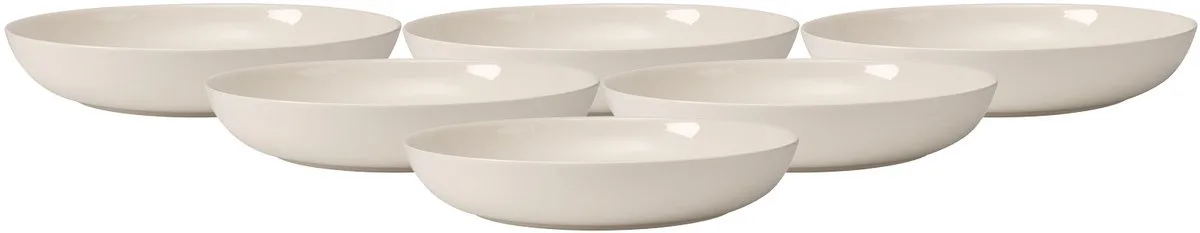 Salatschalen For Me ø 18,7 cm Set van 6 von Villeroy & Boch in Wit-gekleurd – Produktfoto