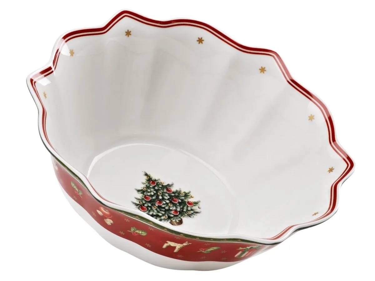 Schüssel Toy's Delight Schüssel 32 cm, Premium Porcelain, (Schüsseln & Schalen) de Villeroy & Boch en Multicolore, Rouge – photo du produit