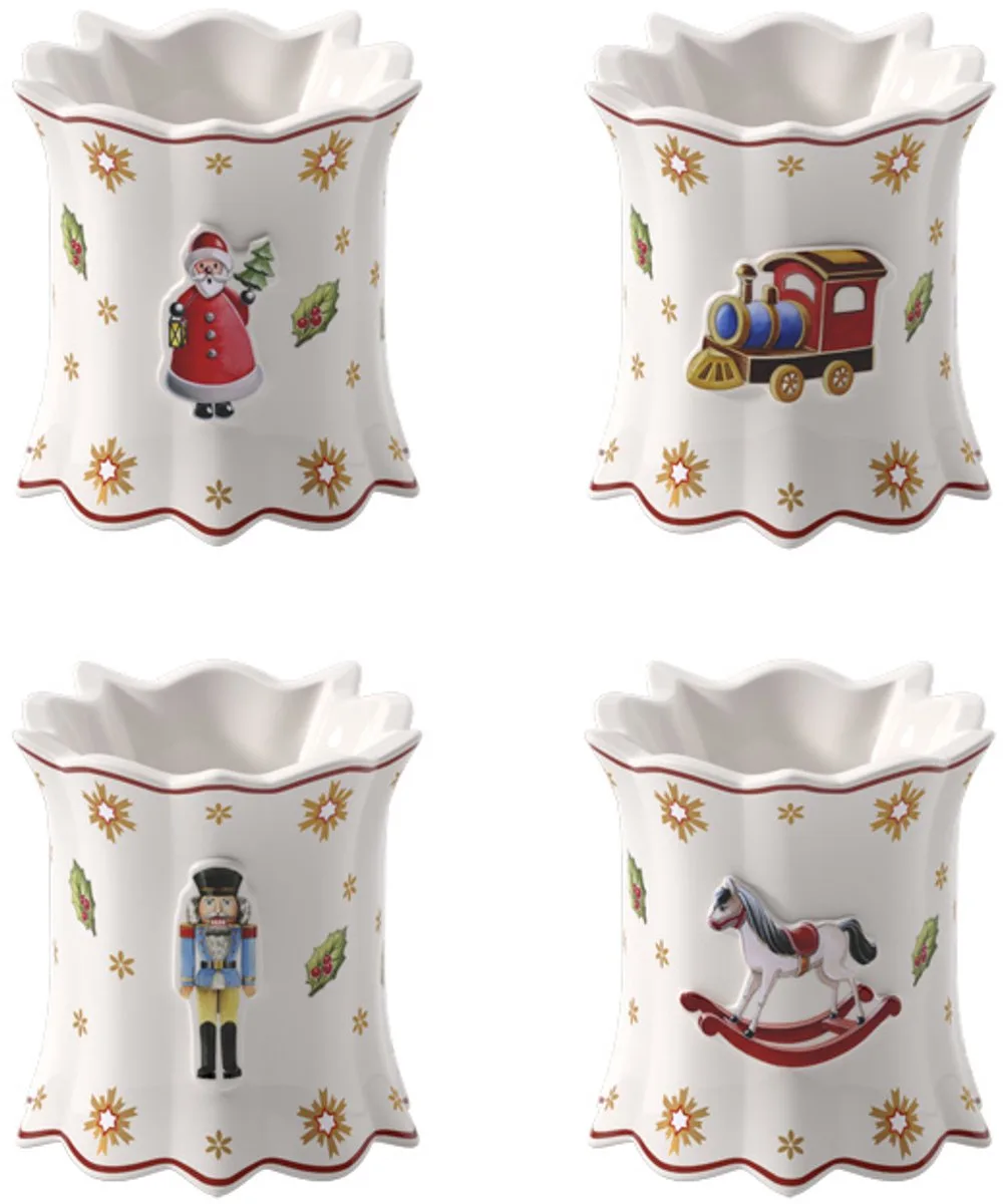 Serviettenringe Toy's Delight Set van 4 de Villeroy & Boch en Gekleurd – photo du produit