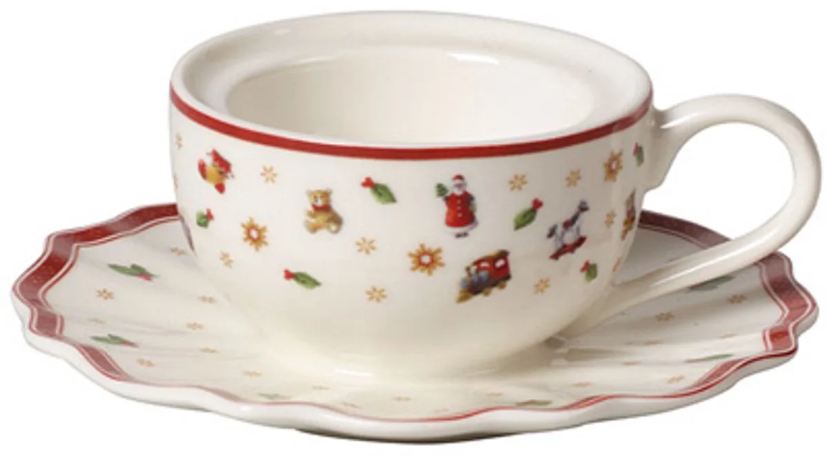 Teelichthalter Kaffeetasse Toy's Deligth Decoration ø 9,8 cm by Villeroy & Boch in Gekleurd – product photo