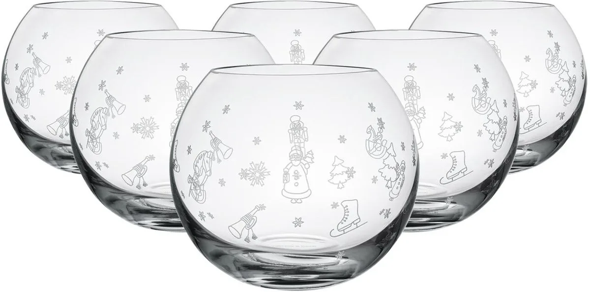 Teelichthalter Toy's Delight ø 11 cm Set van 6 fra Villeroy & Boch i Gennemsigtig – produktbillede