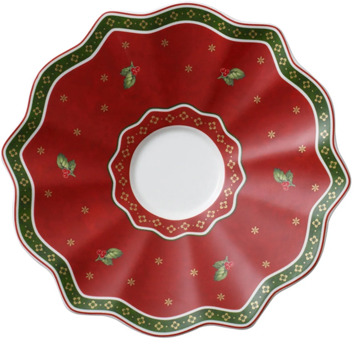 Toy`s Delight Ontbijtschotel - 19 cm van Villeroy & Boch in Rood – productfoto
