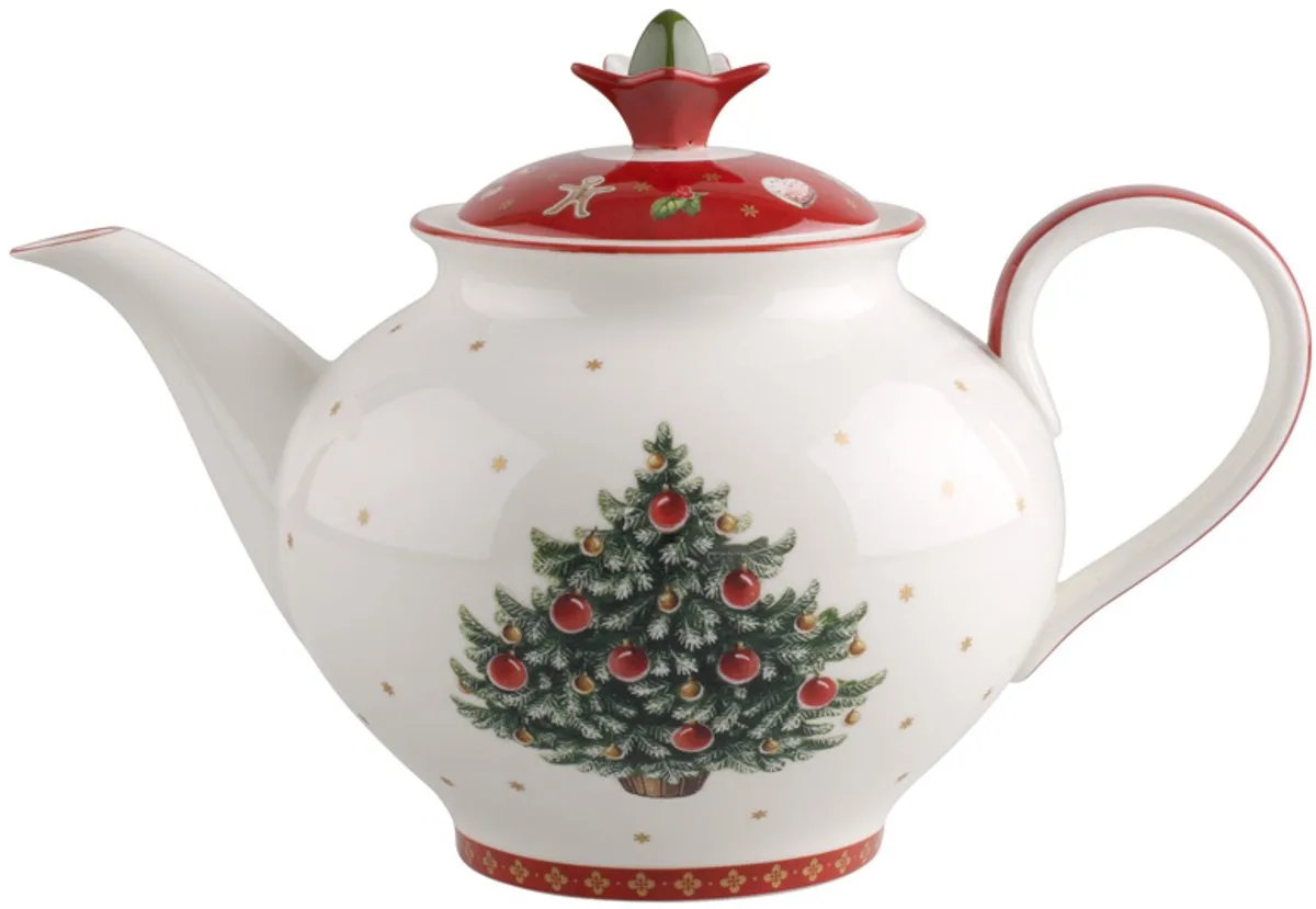 Toy's Delight Thee- en Koffiepot - 1.5 l - Rood/wit von Villeroy & Boch in Grün, Rot – Produktfoto
