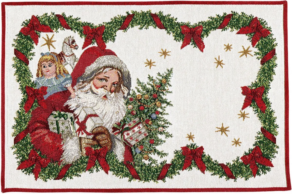 Toy's Fantasy placemat Gobelin kerstman 32 x 48 cm fra Villeroy & Boch i Flerfarvet – produktbillede