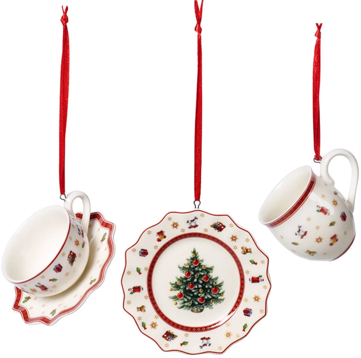 Toy‘s Delight Decoration Ornamenten 3-dlig de Villeroy & Boch – photo du produit